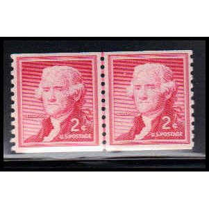 1055 2c Thomas Jefferson Fine MNH CLP QA0029