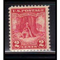 645 2c Valley Forge Fine MNH O1319