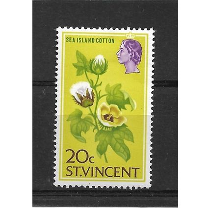 St Vincent.SG240 20c Sea Island Cotton.Mounted Mint.June21