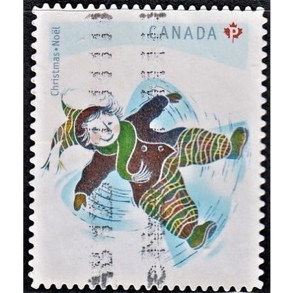 CANADA, 2008 'P' Christmas, SG 2577 (Scott #2293), used