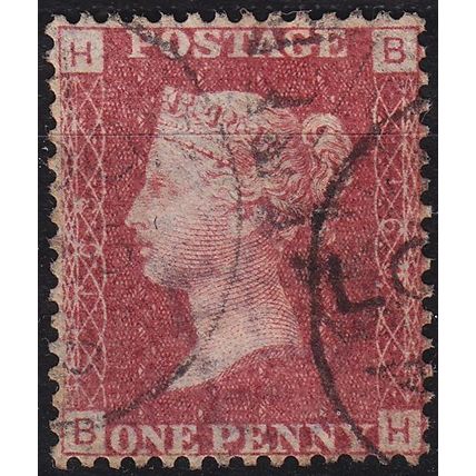 ENGLAND GREAT BRITAIN [1858] MiNr 0016 Pl 168 ( O/used ) [02]