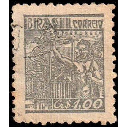 Brazil 1946 Local Motif 1,00Cr Used Stamp