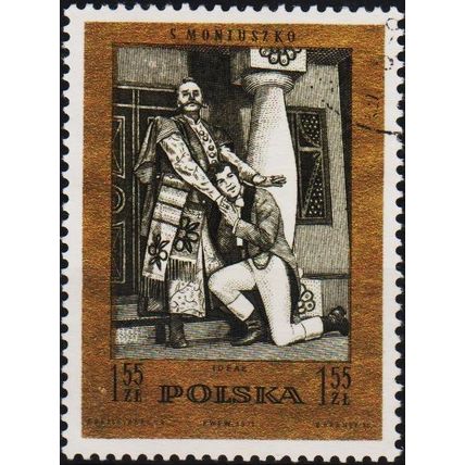 Poland. 1972 1z55 S.G.2165 Used