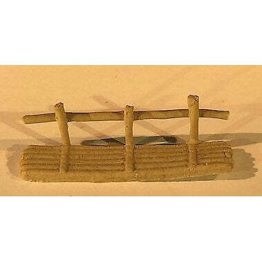 "Miniature Ceramic Bridge Figurine - 1"""