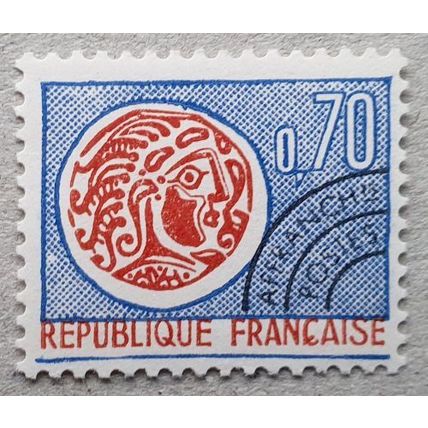 FRANCE: 1964 Pre-Cancels 70c : SG1648b MNH