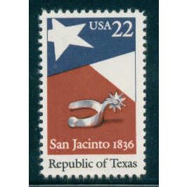 2204 22c Texas Fine MNH MA2055