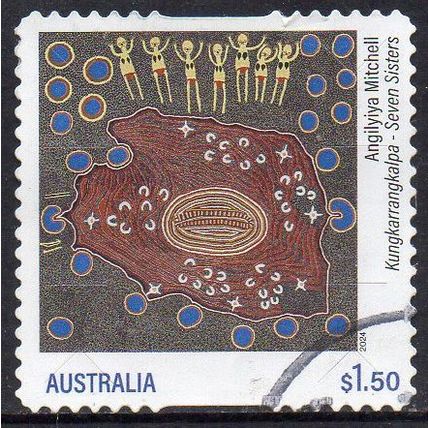 Australia 2024 Seven Sisters- Kungkarangkalpa, A Tjapiti Mitchell $1.50 s/a Used