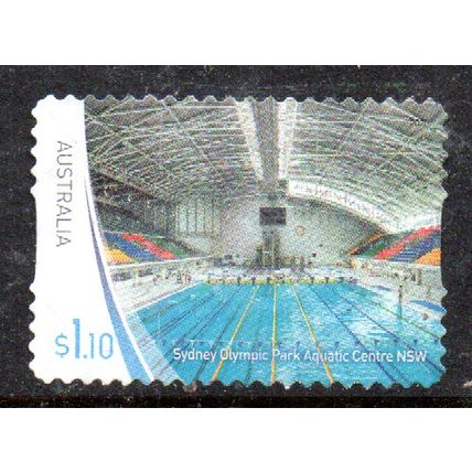 AUSTRALIA: 2020, $1.10 ARENA'S & STADIUMS, SYDNEY, USED S/A STAMP. 525/524