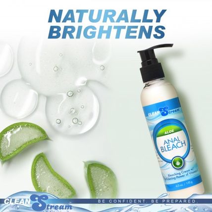 Anal Bleach w Vitamin C and Aloe 6 oz CleanStream Bleaching Cream Clean Stream !