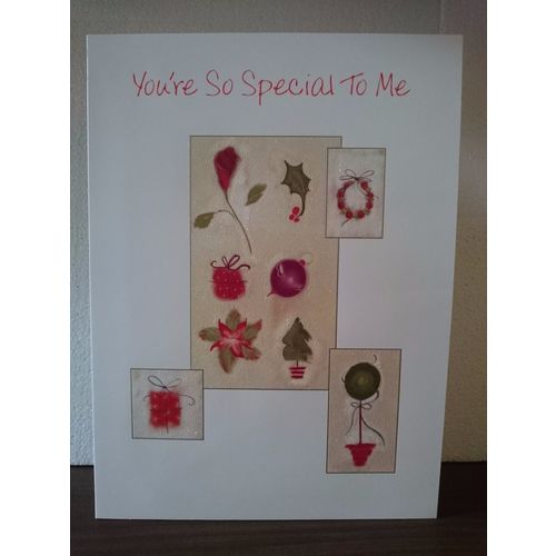 Large Christmas Cards - You're So Special To Me 09