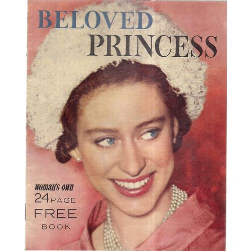 BELOVED PRINCESS.. Margaret ...a Woman's Own vintage 24 page book.. Royalty