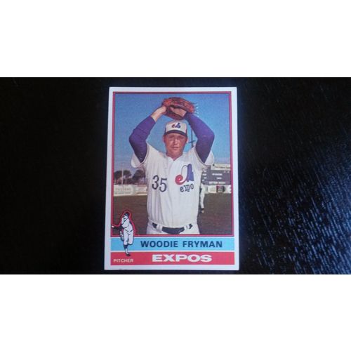 1976 Topps Card # 467 Woodie Fryman Very Good (3) Montreal Expos