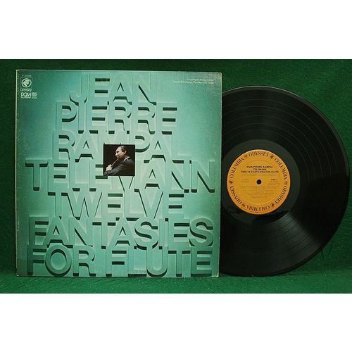 Jean-Pierre Rampal - Telemann-Twelve Fantasies For Flute - Y 33200 - NM