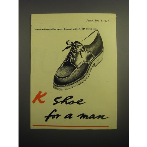 1948 K Shoes Ad