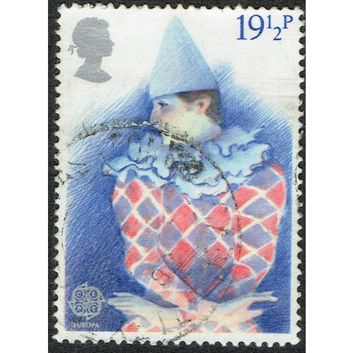 1982 Europa British Theatre 19 ½p Multicoloured SG1184 FU
