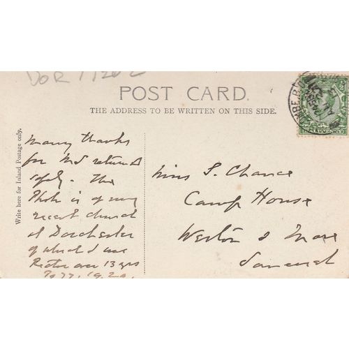 St Peter's Church Dorchester Dorset Postcard (DOR77262)