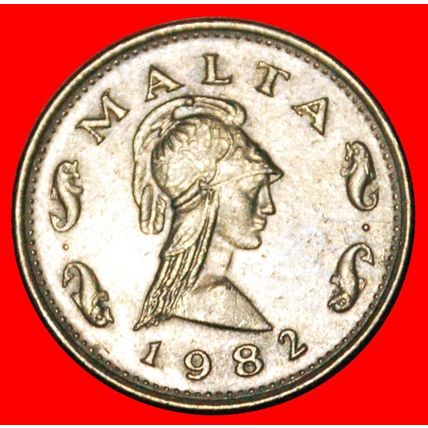 DOLPHINS (1972-1982): MALTA ★ 2 CENTS 1982! LOW START★NO RESERVE