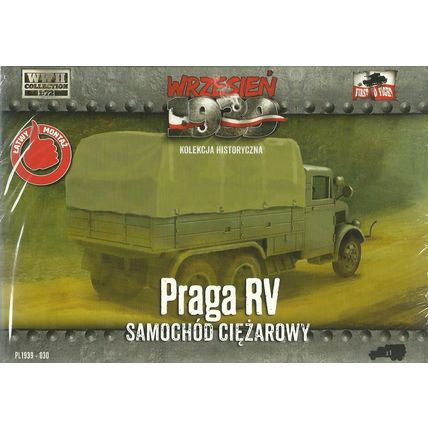 First To Fight 1/72 (20mm) Praga RV 6x4 Cargo Truck