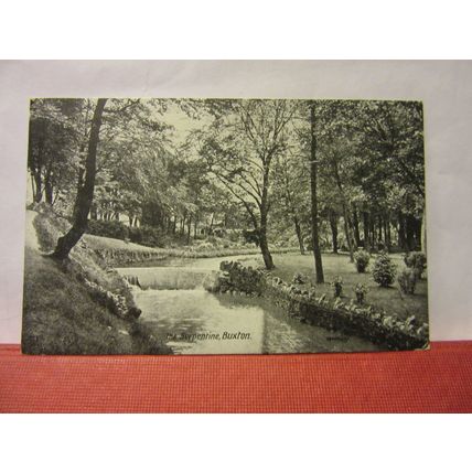 THE SERPENTINE, BUXTON, DERBYSHIRE used antique postcard 1922 pm =