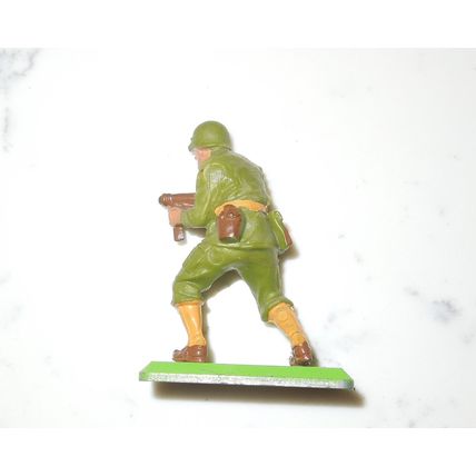 VINTAGE BRITAINS LTD DEETAIL USA AMERICAN TOY SOLDIER WITH MACHINE GUN