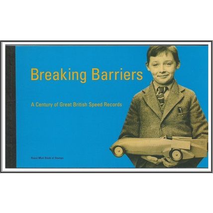 1998 DX21 Prestige Stamp Book Breaking Barriers