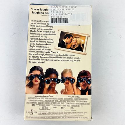 Head Over Heels VHS Video Tape Monica Potter Freddie Prinze Jr