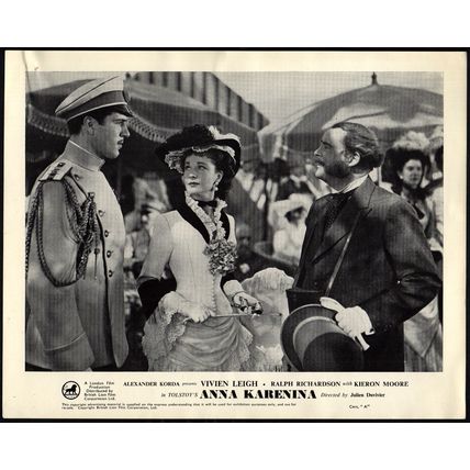 ANNA KARENINA 1948 Vivien Leigh, Ralph Richardson, Kieron Moore 10x8 LOBBY SET