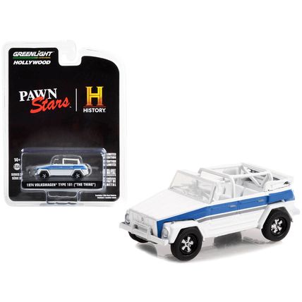 1974 Volkswagen Thing (Type 181) White with Blue Stripes "Pawn Stars" (2009-C...