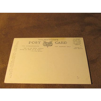 1940's Postcard - Ashton Gardens, St Annes-On-The-Sea Lancashire Artist A579