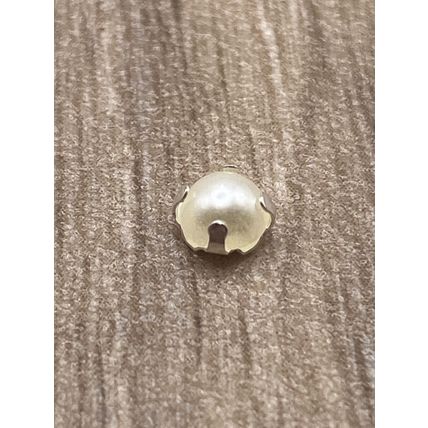 5mm Tiny Imitation Pearl ABS Plastic Shank Buttons Baby Dolls Cardigan Knitting