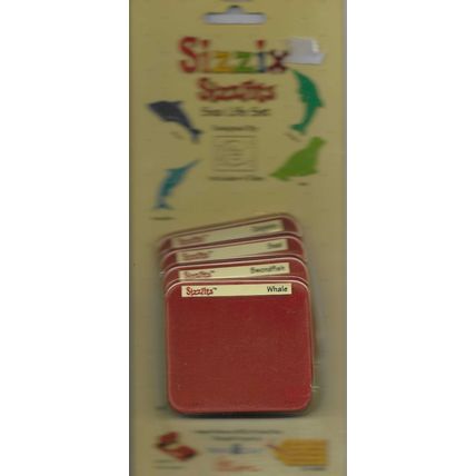Sizzix Sizzlits. Sea Life Die Set. Die Cutting Cardmaking Scrapbooking Crafts