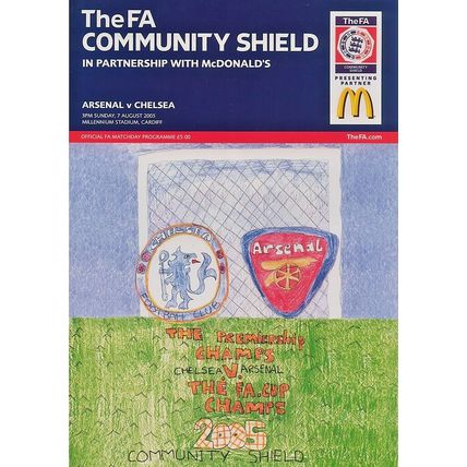 ARSENAL v CHELSEA FA COMMUNITY SHIELD FINAL 2005