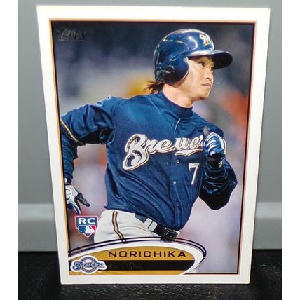 TOPPS 2012 NORCHIKA AOKI ROOKIE CARD #U507