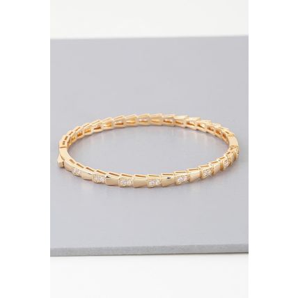 New Bejeweled Snake Scale Bracelet