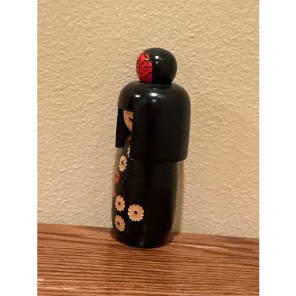 True Japan Made Hand-Crafted 1970s Vintage Wooden Doll