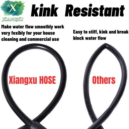 25FT 5800 PSI Pressure Washer Hose Jetter Nozzles Kit 1/8”NPT Sewer Drain Rotati