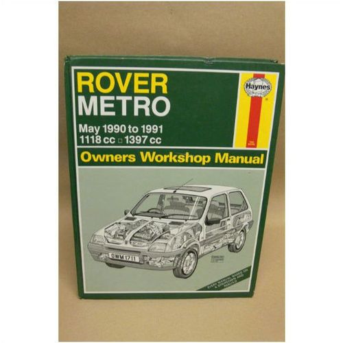 rover metro haynes workshop manual 1711 may 1990 onwards