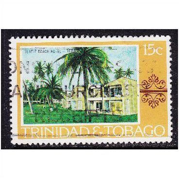 Trinidad & Tobago 1978 Hotels 15c Turtle Beach Used SG 484 postage stamp