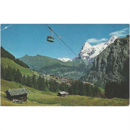 1969 Mürren (Schilthornbahn) (Station/Stop), cable car, Switzerland