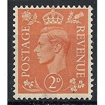 1941 SG488 2d Pale Orange Mounted Mint .. .