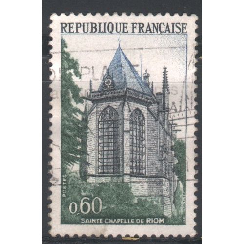 France stamps 1971 - SG 1921 - 60c Saint Chapelle Riom - used