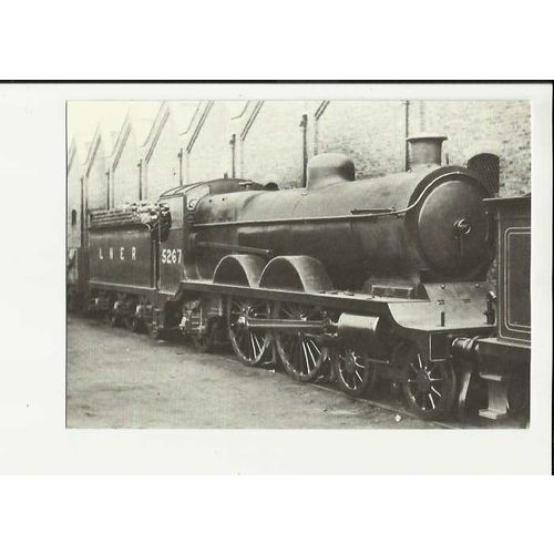Railway LNER 4-4-2 5267 Postcard by Dixon (KME/23310)