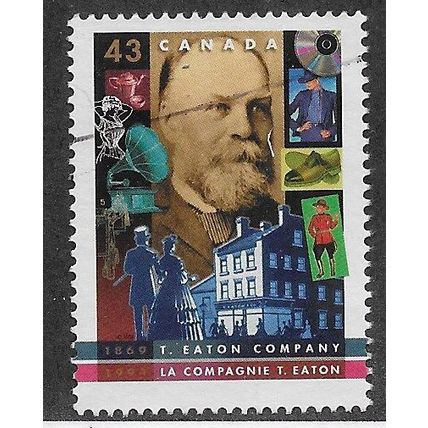 CAN 1994 43c 'T. EATON FINE USED (EBID71-287)