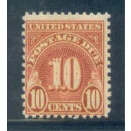 J84 10c Postage Due Barely Clears MNH Q3212