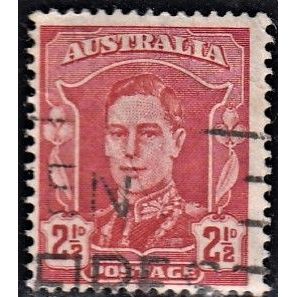 AUSTRALIA, 1942 2.5d George VI, SG 206 (Scott #194), used