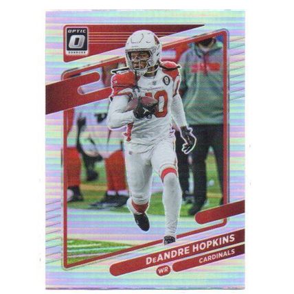 OPTIC SILVER PRIZM DEANDRE HOPKINS REFRACTOR