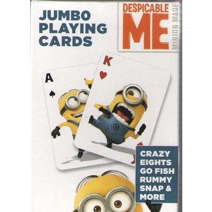 Illumination Despicable Me Minion Jumbo Playing Cards Crazy 8's Go Fish & More