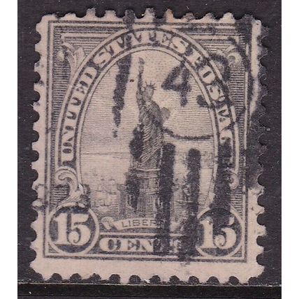 United States 1922 Liberty 15c Fine Used SG 574 VGC