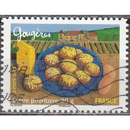 France 2010 Michel 4880 O Cote (2010) 1.10 € Gougères