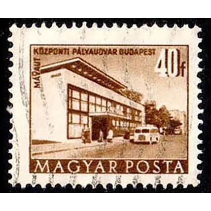 Hungary 1951 Buildings 40f Used Stamp ..